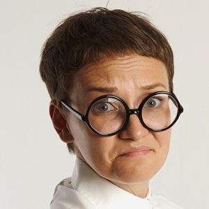 Portrait of our cover designer